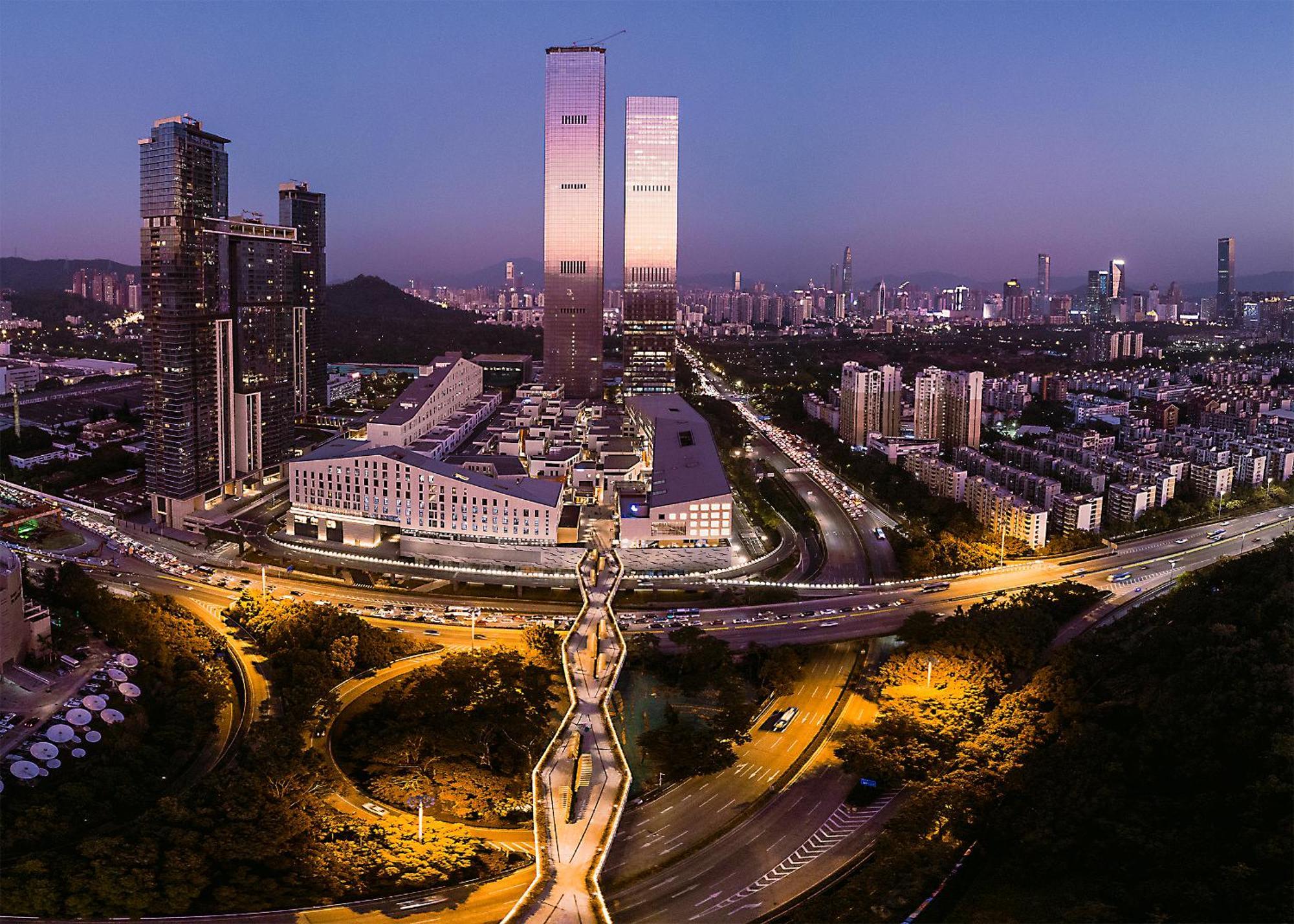 Golden Central Hotel Serviced Residence-Xin Hao E Du Shenzhen Luaran gambar