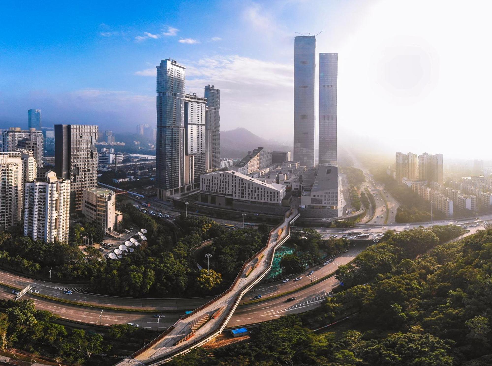 Golden Central Hotel Serviced Residence-Xin Hao E Du Shenzhen Luaran gambar