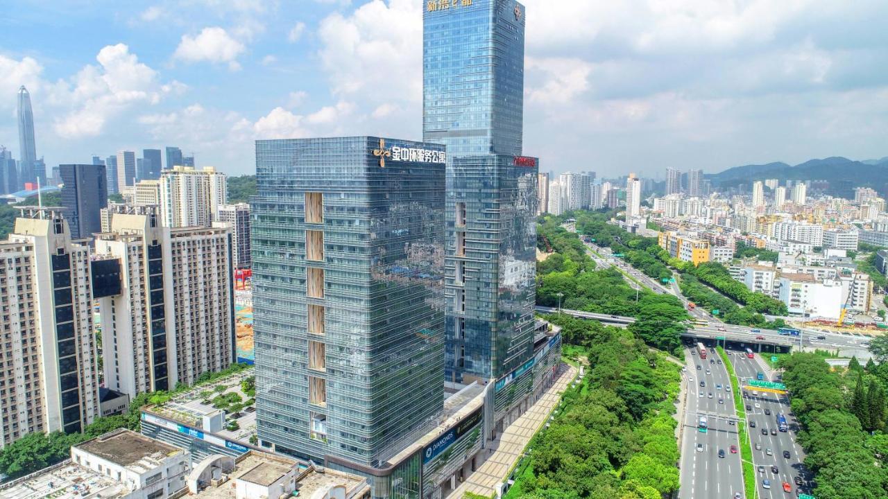 Golden Central Hotel Serviced Residence-Xin Hao E Du Shenzhen Luaran gambar